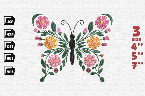Blooming Butterfly Embroidery: A Seller's Review