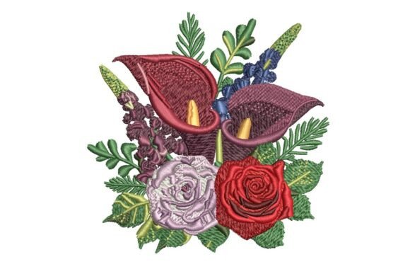 Dark Red Floral Bouquet: A Boutique Apparel Review