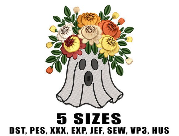 Floral Sheet Ghost Embroidery Design Review