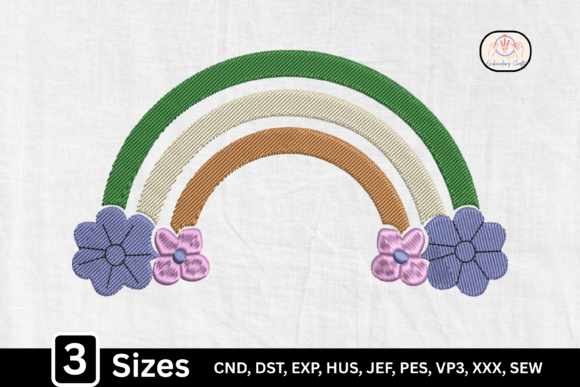 Groovy Aesthetic Flower Rainbow: Sweatshirt Review