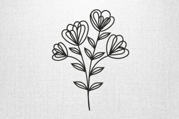 Heart Petal Flower Outline: A Craft Fair Review
