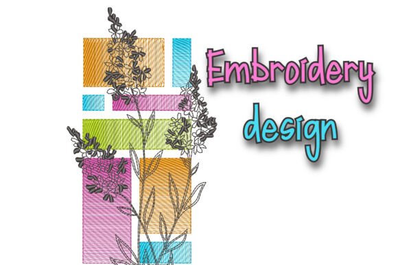 Lavender Flowers Embroidery Design Review