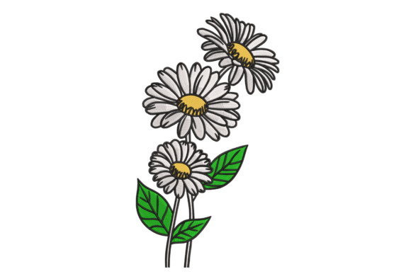 Sketch Daisy Trio: Modern Botanical Merch Review