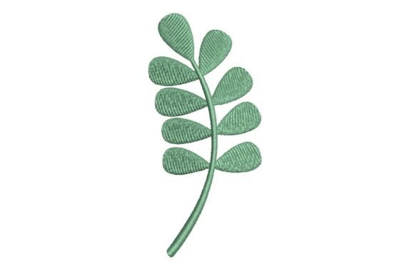 Textured Botanical Leaf Branch: A Business Review