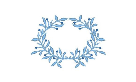 Wreath with Rose: A Holiday Embroidery Review